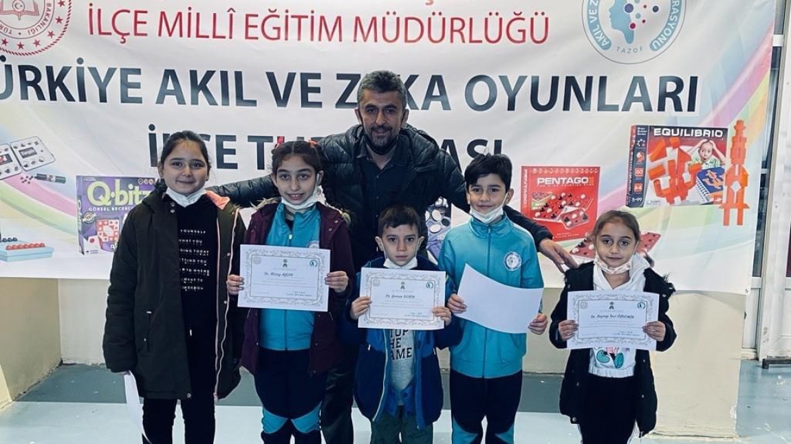 Türkiye Akıl ve Zeka Oyunları İlçe Turnuvalarındaki Başarımız